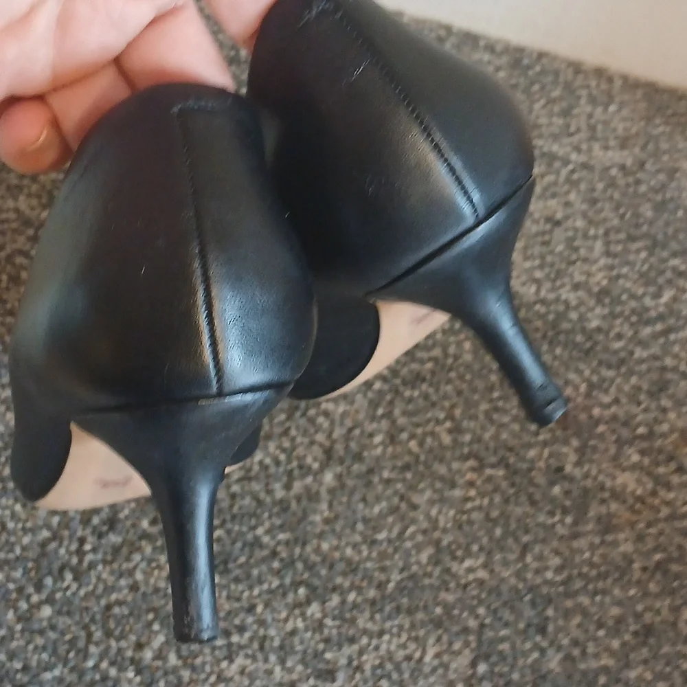Coach Zan Black Leather Women's Pumps Size 7